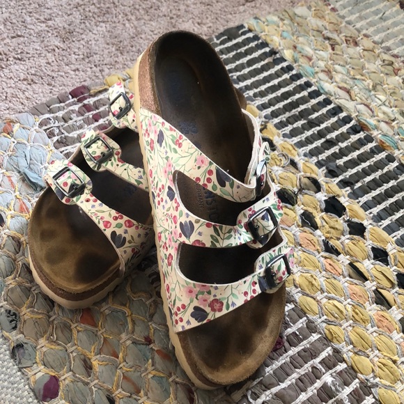 Birkenstock Florida Floral (Soft footbed) - Picture 1 of 4